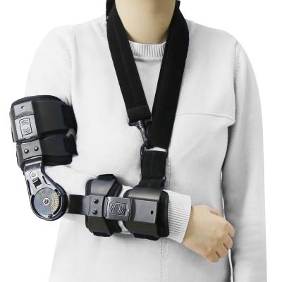 China Health Care Adjustable Post Elbow Brace Elbow Support Hinge Op Brace for sale