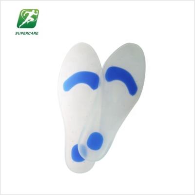 China Sore Silicone Gel Insoles For Orthopedic Foot for sale