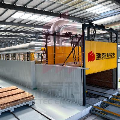 China Customized Tunnel Kiln BRICTEC Construction Process Display I Tunnel Kiln Brick Firing Process for sale