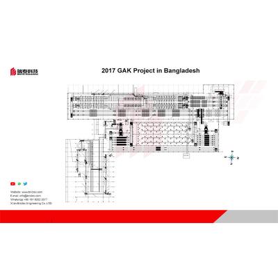 China Projecto BRICTEC Demonstração de Design Projeto GAK em Bangladesh à venda