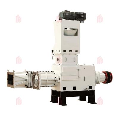 China Semi Stiff Extrusion Brick Shaping Machine Vertical Screw Vacuum Brick Extruder Machine 7t/M for sale