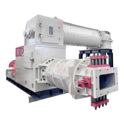 China BRICTEC Block Making Machinery Medium Capacity Double Stage Extruder for Building Material Manufacturing Industry for sale