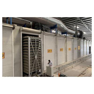 China Low Consumption Tunnel Kiln Process Continuous Drying Chamber For Bricks for sale