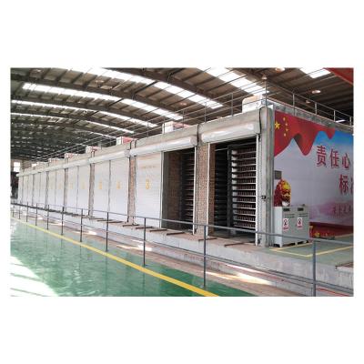 China Brick Making Plant Thermal Equipment Intermittent Dryer Chamber Dryer Loading Unloading for sale