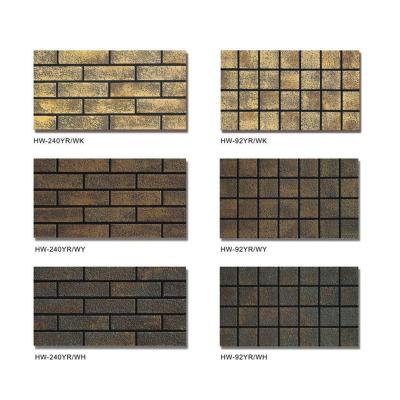 China OEM Decorative Brick Panels Exterior Stylish For Building Wallpaper Brick for sale