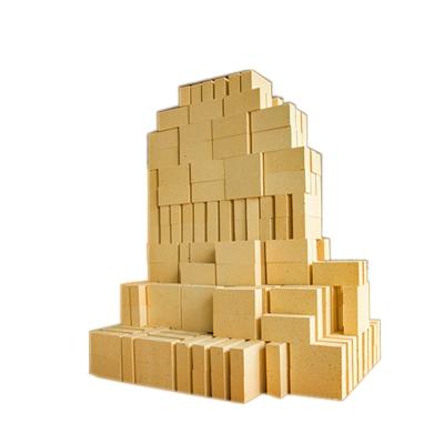 China Thermal Insulation Yellow High Alumina Refractory Brick For Brick Plant Tunnel Kiln for sale