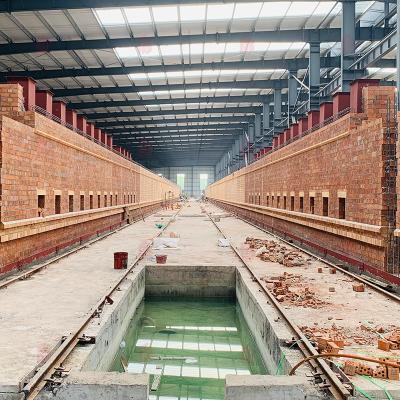 China Custom Tunnel Kiln Construction Process Display II Tunnel Kiln For Brick Firing Process for sale