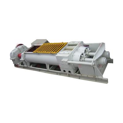 China Brick Making Machinery Efficient Pug Extrusion and Kneading Functions Double Shaft Mixing Extruder for sale