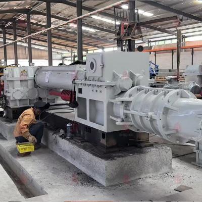 China Electric Clay Brick Extruder Machine for Bricking Process Line Hollow or Solid Brick Type for sale