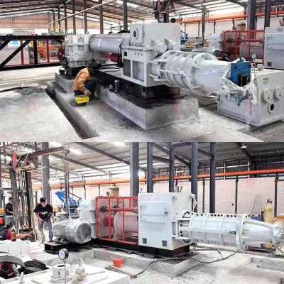 China Hydraulic Brick Making Machine  in  Buliding Process in Malaysia CBT Project for sale