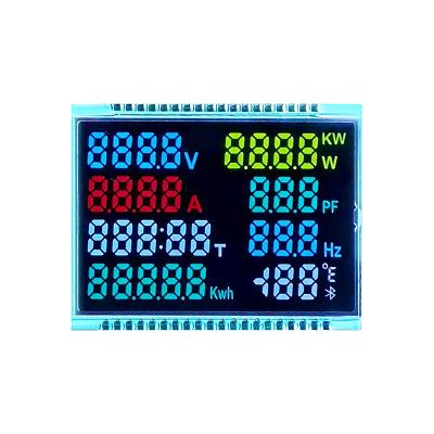 China VA Cheap price segment lcd display forcurrent voltage monitoring transparent lcd monitor low voltage lcd display for multimeters for sale