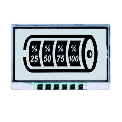 China Manufacturer Supply Custom Segment Lcd Display Monochrome Lcd Display Battery Powered Lcd Screen for Chargers Chengxin 3.3V Custom for sale