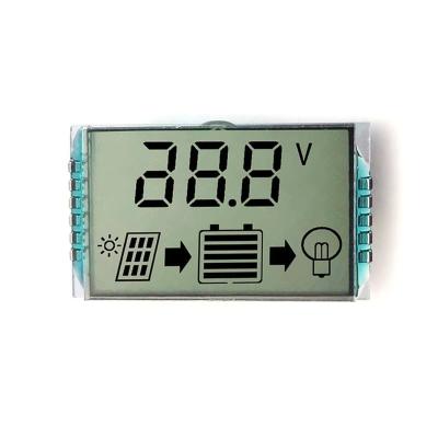 China VA Wholesale Cheap Price Custom Monochrome Segment Lcd Display Battery Manufacturer Chengxin VA Metal Feet Full Transparency CN;HUN for sale