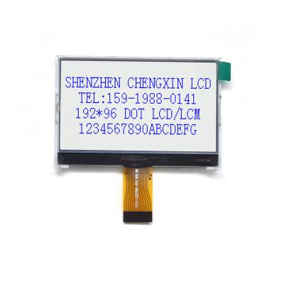 China Competitive Price STN lcd screen 19264 graphic lcd display transmissive lcd liquid crystal display module for growatt inverter 71.3*48.3*4.8 for sale