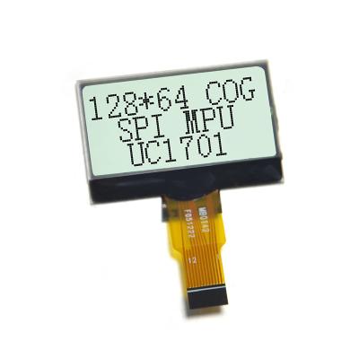 China ready to ship 128x64  Lcd Display  Module t monochrome cog led module graphic 33.0(L) x 22.2(W) x 1.8(T) for sale