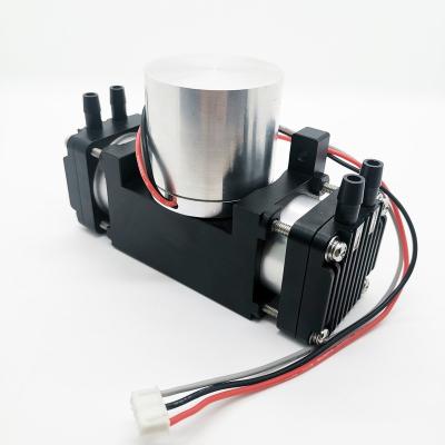 China KWL DC24V Automotive Industry Super Powerful DC Vacuum Pump Dual Head Vacuum Piston Pump for sale