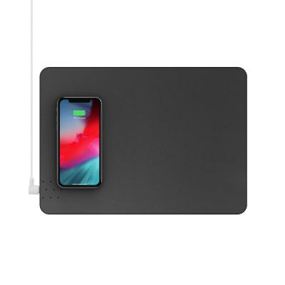 China Fast Wireless Chargers New Product Mobile Phone 15W Mouse Pad CPU Charger Mouse Pad Pad for sale