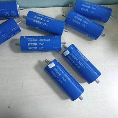 China Long cyclelife/High Rate Capability/Safety 66160 Rechargeable Lithium Titanate Battery 2.3V Yinlong Lto 55Ah 35Ah 40Ah Lto Battery Cell for sale