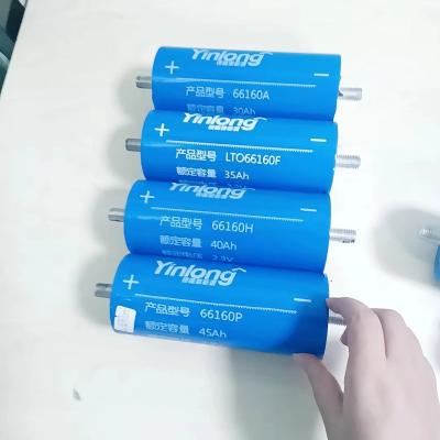 China Long cyclelife/High Rate Capability/Safety Yinglong Lto66160k Grade A 30ah 40ah 50ah Lithium Titanate Battery Deep Cycle Batteries Lithium Ion 66160 Yinlong Lto Batteries for sale