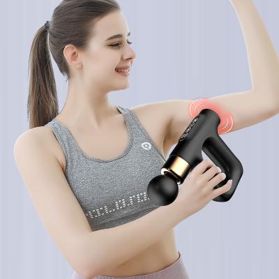 China Wholesale Electric Vibration Deep Passionate Facial Recovery 2022 Percussion Muscle Heating Body Tissue Pulse Massage Gun 16mm for sale