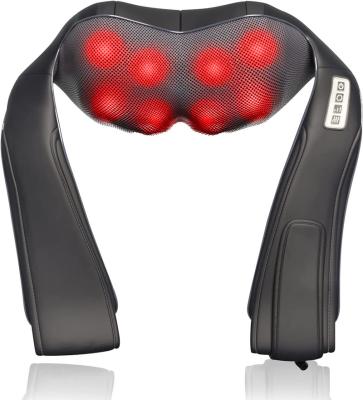 China 2022 New Arrivals Body Cordless Electric Shiatsu Deep Kneading Neck And Shoulder Rechargeable Shaitsu Therapeutic Massager With Heat for sale