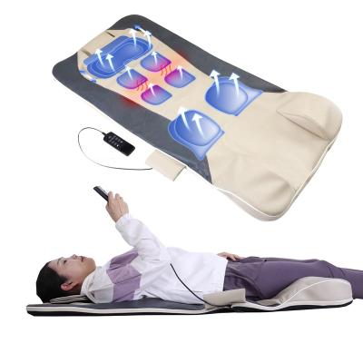 China 2022 new arrivals body health and 4d weightlessness airbags full body adjustable mattress comfortable electric massage mat with logo for sale