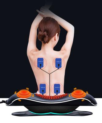 China Hot EMS R Shoulder Vertebra Body And Shoulder Vertebra Health Care Product Air Traction Neck Pad Passionate Lumbar Massage for sale