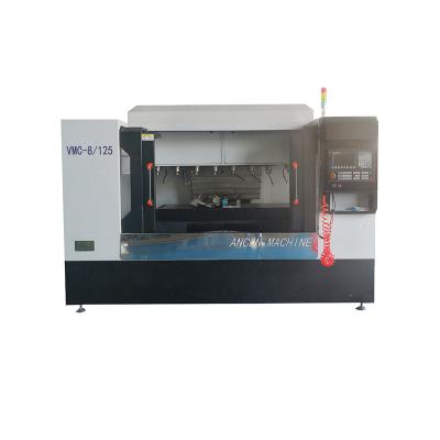 China Door hardpart machining brass auto parts machining making drilling machine CNC VMC milling machine for sale