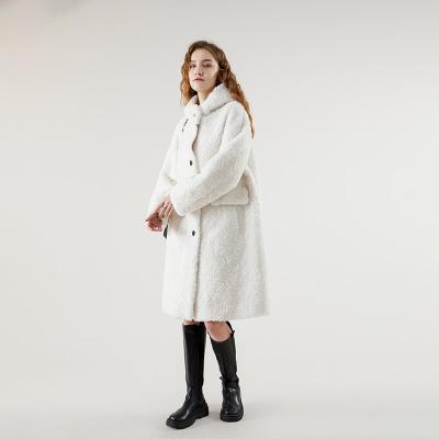 China High Quality Anti-wrinkle Durable Using Various Spring Winter Faux Fur Coat Women for sale