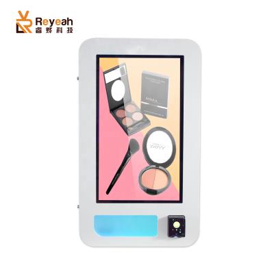 China Wall mounted subway station with cash and cashless pay skin care products vending machine for sale