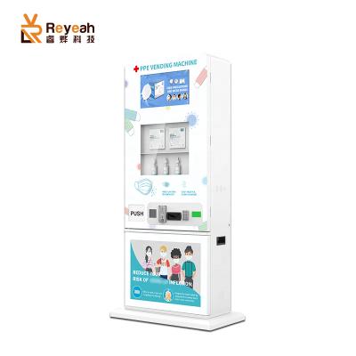 China Universal Vending 24 Hours Self Service Medical Dispenser Maschere Surgical Vending Machines for sale