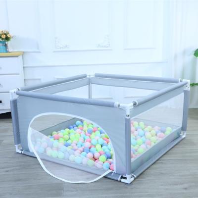 China Hot Selling Portable Baby Playpen Kids Household Canvas Safety Guardrails for sale