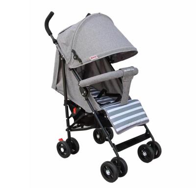 China 2022 Chinese WHOLESALE quality canvas travel size luxury baby stroller 3 in 1 pram for baby for sale