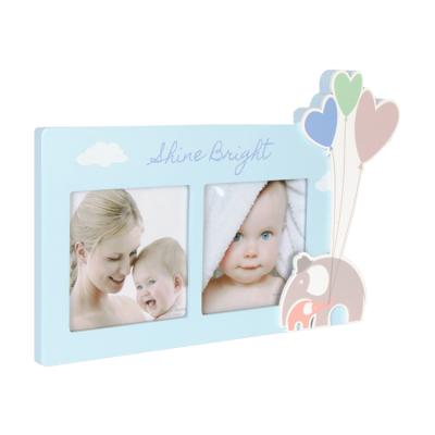 China High Quality Jinn Home 4x6 Baby Footprint Photo Sight Baby MDF Photo Sight Combo Gift Memory CE-Friendly for sale