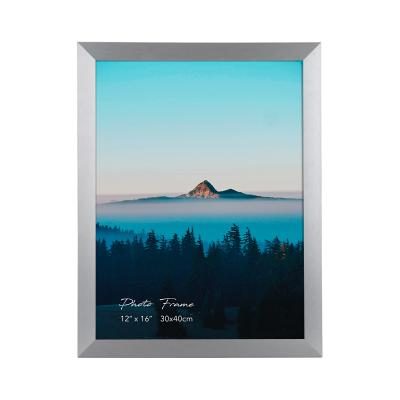 China custom EC compliant metal photo frames glass acrylic for photo 12x16