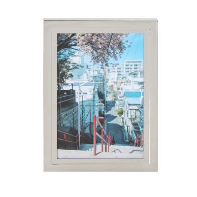 China Horizontally Or Vertically Front Load Snap Frame Poster With Silver PVC Protective Film Aluminum Snap Frame For Poster - Easy Open Aluminum Profile Display for sale