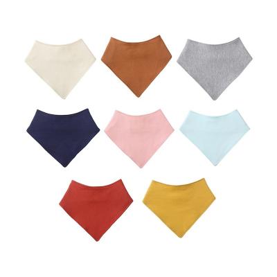 China Washable Baby Cotton Bandana Drool Bib for Boys and Girls for sale