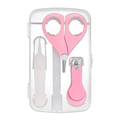 China Safe Comfortable Baby Nail Kit 4-in-1 Baby Nail Care Set Baby Nail Clippers for sale