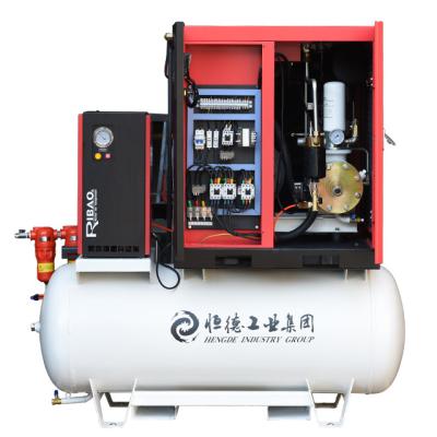 China HDS-30-CTAS-16-350 30HP/22KW 16BAR LUBRICATED SCREW AIR COMPRESSOR WITH TANK DRYER AND FILTERS FOR LASER CUTTER HANBELL AA AIREND for sale