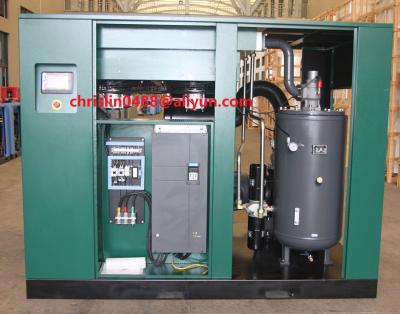 China Building material stores 160kw 225hp machines price industrial screw air compressor with 6bearing, NSK and PM motor. for sale