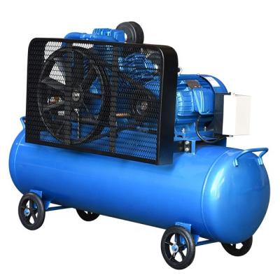 China Lubricated High Efficiency D 3HP Piston Belt Driven Air Compressor for sale