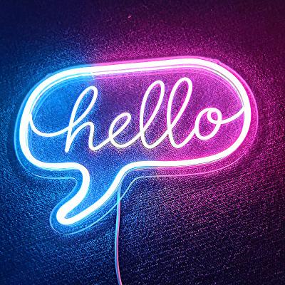 China Colorful Neon Light LED Neon Sign Lightning Letter Shaped Decorative Night Light Table Lamp For Party Home Decoration for sale