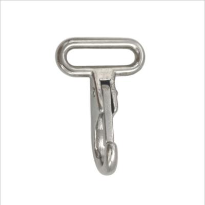 China Heavy Industry High Quality Stainless Steel Square Fixed Snap Hook for sale