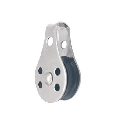 China SailingNylon Marine Pulley Block High Quality SS316/304 Stainless Steel Kayak Building Material Shops For Sailing Boat for sale