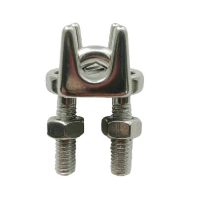 China Stainless Steel SS304 SS316 Stainless Steel JIS Type Wire Rope Clip for sale