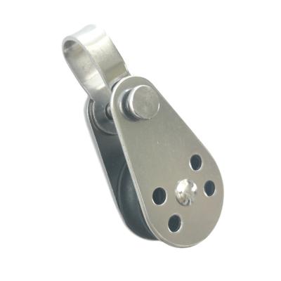 China Hotels Stainless Steel Pulley Block For Marine And Industrial Rigging Aplications for sale