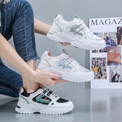 China Fashion Trend FC29 Spring News Summer Women's Mesh Sports Shoes Fashion Breathable Thick-soled Running Sneakers For Women for sale