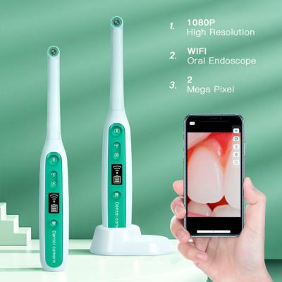 China Hot sale 1080P high resoluti LED light dental wifi intraoral wireless oral endoscope dental intraoral examination camera for sale