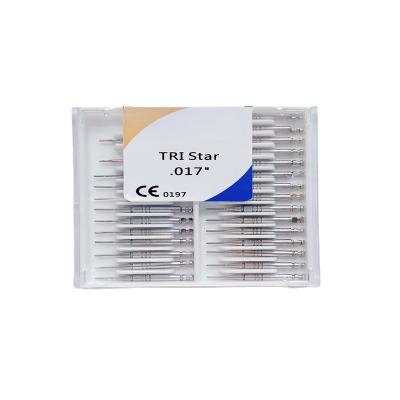 China Motor Use High Quality Stainless Steel Dental Endodontic Pins Dental TRI Star for sale