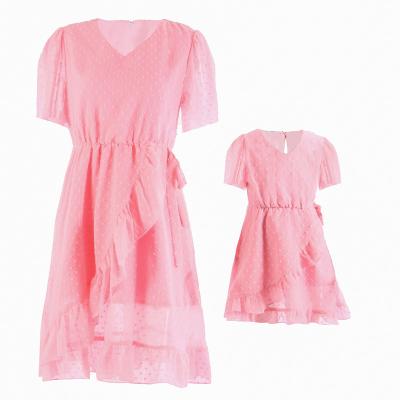 China Best Price Comfortable Quality Guarantee 80% Polyester 20%spandex Family Matching Outfits for sale